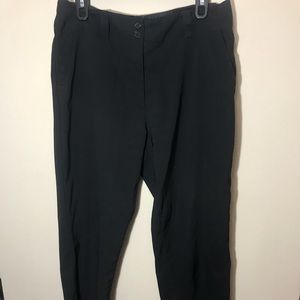 Black Straight Leg Golf Pants Nice Condition